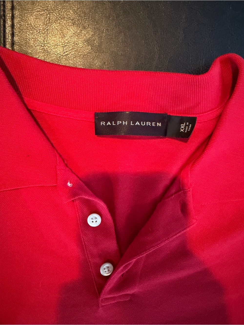 Ralph Lauren Men’s Bright Red Polo Shirt